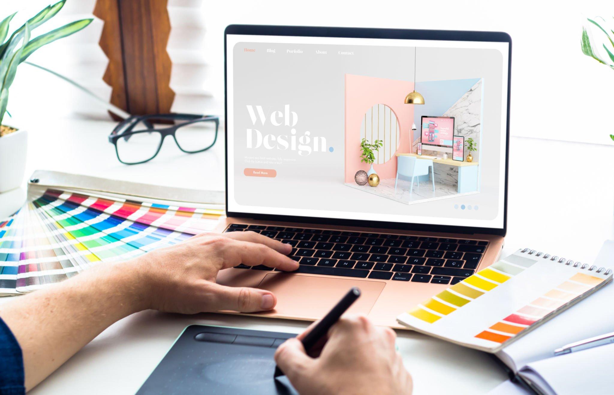Web Design in E-commerce Business